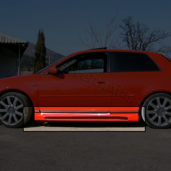 Side Skirts AUDI A3 8L #010506 - Image 1