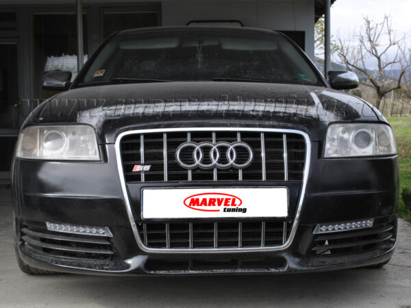предна тунинг броня с добавка за капак Audi A6 facelift №010714 - Image 2
