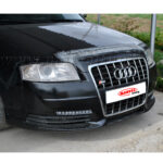 предна тунинг броня с добавка за капак Audi A6 facelift №010714
