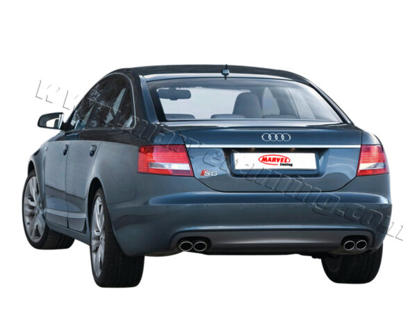 Rear Bumper Spoiler Diffuser  AUDI A6 C6 #010712 - Image 2