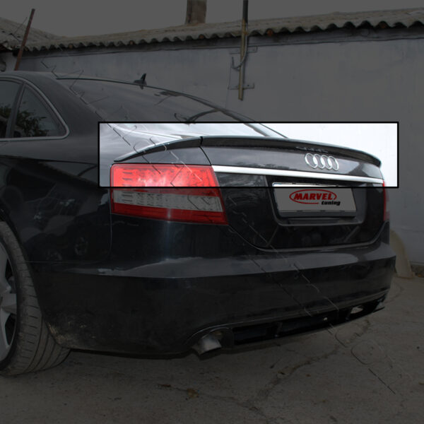 Rear Boot Spoiler 3-pieces AUDI A6 C6 #010719 - Image 1
