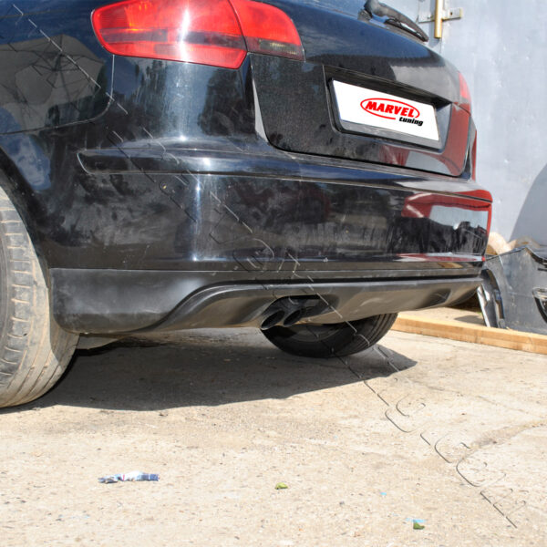 тунинг добавка тип S3 за задна броня Audi A3 8P sportback №010527 - Image 4