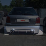 тунинг добавка за задна броня Audi A4 №010624