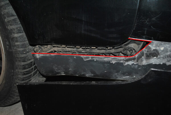 тунинг добавка за задна броня Audi A6 C5 №010707 - Image 4
