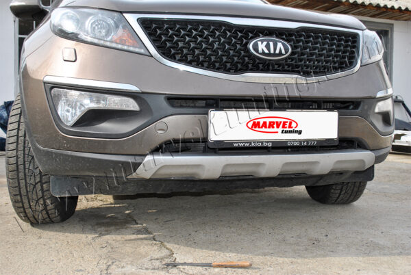 Добавка за предна броня за Kia Sportage №310101 - Image 2