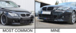 Спойлер за предна броня за BMW E60 M-tech №020708 - Image 7