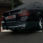 спойлер  за задна броня за BMW E90 Лимузина №020807