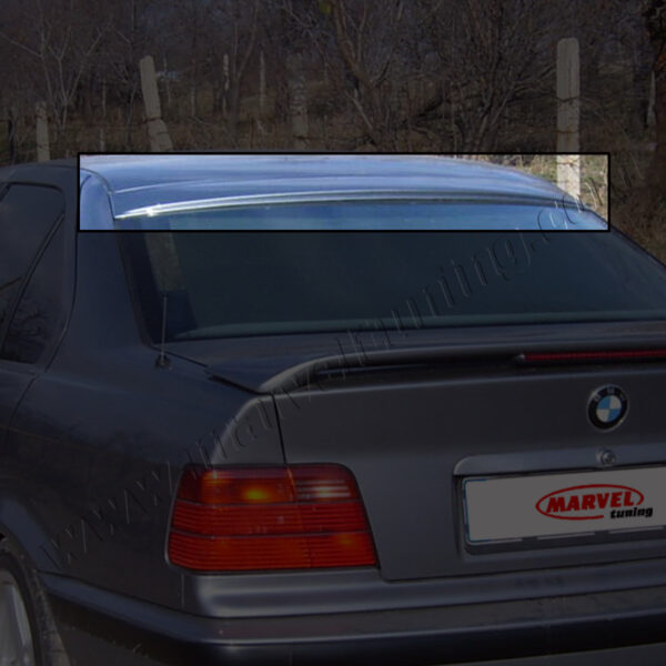Rear Window Spoiler BMW E36 Limousine #020212 - Image 1