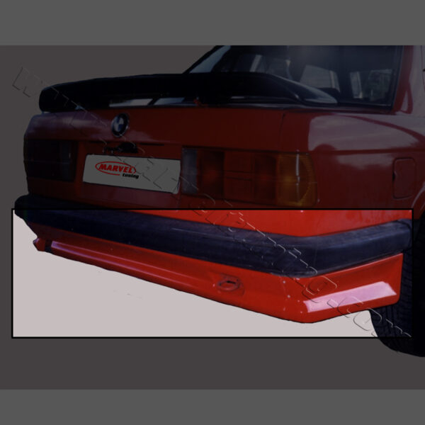 Rear Bumper Spoiler BMW E30 pre-facelift #020106 - Image 1