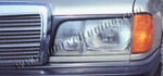 Headlights Eyebrows Mercedes 190  W201 #100504 - Image 3