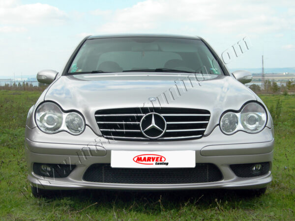 Спойлер тип AMG за предна броня за Mercedes C-class W203 №100304 - Image 2