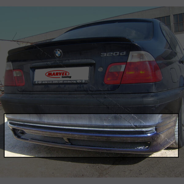 Спойлер за задна броня за BMW E46 Лимузина преди фейслифт №020314 - Image 1