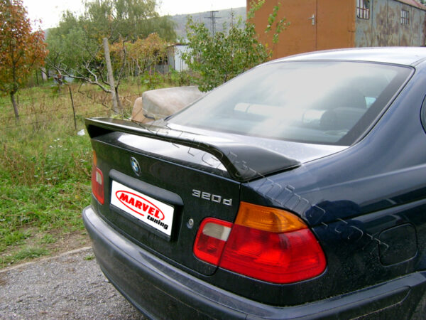 Rear Boot Spoiler BMW E46 Coupe Limousine #020303 - Image 2