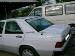 Rear Window Spoiler Mercedes 190  W201 #100506 - Image 3