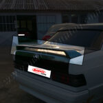 Rear Boot Spoiler Mercedes 190  W201 #100502
