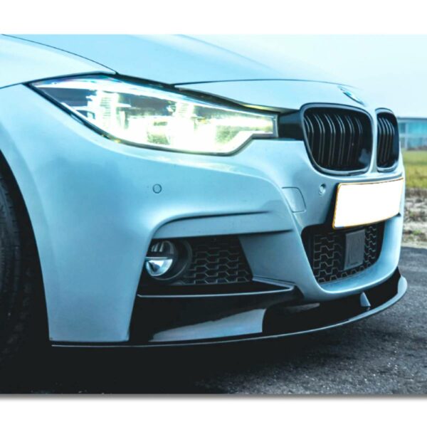 Спойлер M-PERFORMANCE предна броня M-Technik BMW F30/F31 -ЧЕРЕН ЛАК - Image 1