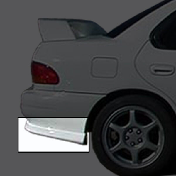 Rear Bumper Spoilers Addons Subaru Impreza I #230103 - Image 1