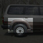 вежди за калници за Toyota Cruiser №180601