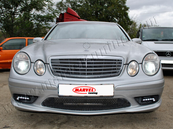 Спойлер тип AMG за предна броня за Mercedes E-class W211 №101008 - Image 2
