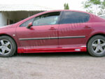 Side Skirts Peugeot 407 #130401 - Image 2
