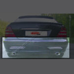 Задна тунинг броня за Mercedes S-class W220 №101605