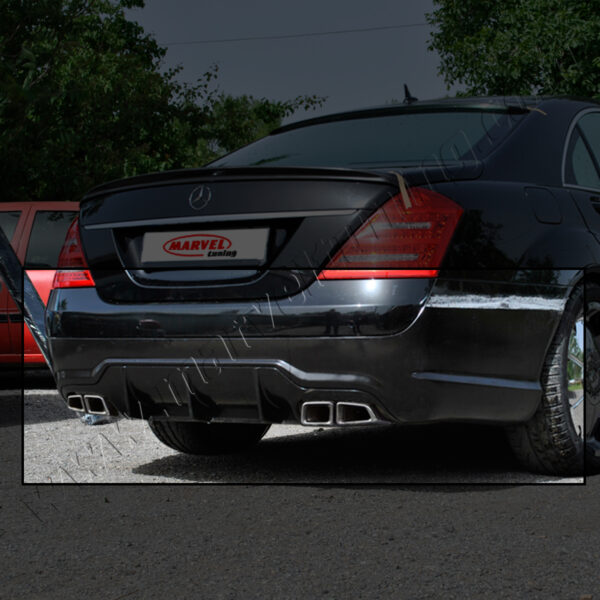 Спойлер  тип AMG за задна броня за Mercedes S-class W221 №101705 - Image 1