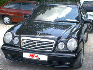 Front Bumper Spoiler Mercedes E-class W210 #100210