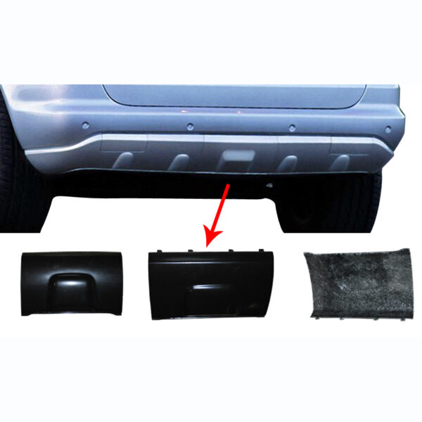 Rear Bumper Hitch Hook Cover Mercedes M-class W163 - Image 1