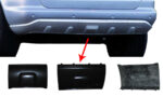 Rear Bumper Hitch Hook Cover Mercedes M-class W163 - Image 2