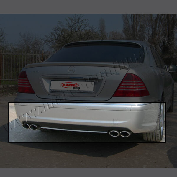 Спойлер тип AMG за задна броня за Mercedes S-class W220 №101611 - Image 1