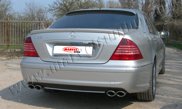 Спойлер тип AMG за задна броня за Mercedes S-class W220 №101611 - Image 2