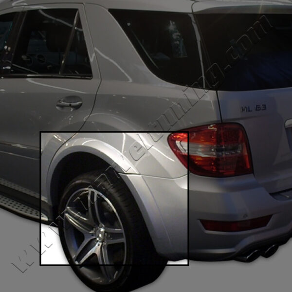 Вежди за калници тип AMG за Mercedes M-class W164 №100911 - Image 1