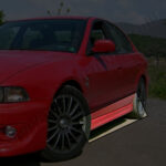 Тунинг прагове за Mitsubishi Galant - 4 части  №260105