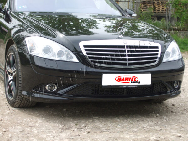Спойлер тип AMG за предна броня  за Mercedes S-class W221 №101708 - Image 4