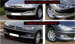 спойлер за предна броня за Peugeot 206 фейслифт №130212 - Image 8