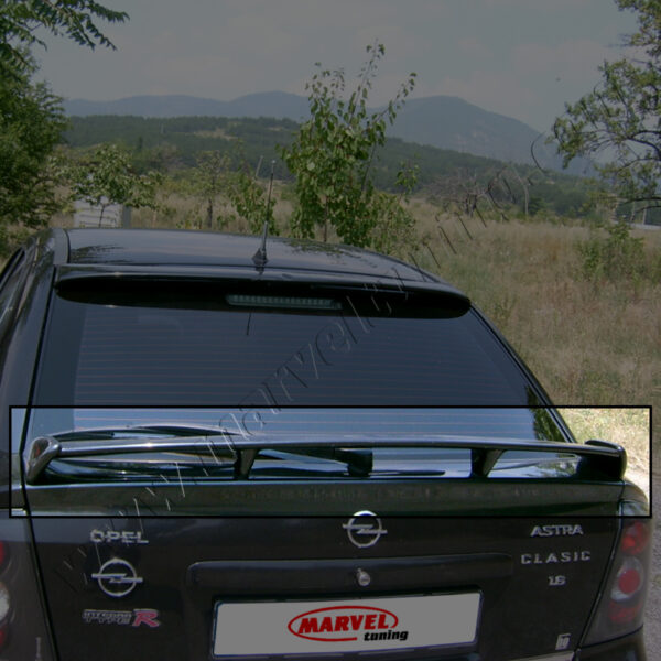 Rear Boot Spoiler Opel Astra G #120612 - Image 1