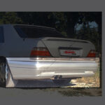 Задна тунинг броня за Mercedes S-class W140 №101506