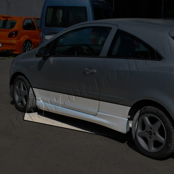 Side Skirts Opel Corsa D 2 doors #121304 - Image 1