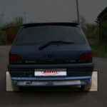 Rear Bumper Spoiler  Renault Clio #140301