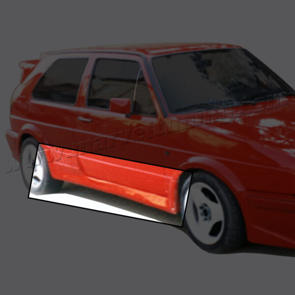 тунинг прагове + кори за вратите за VW Golf II №200111 - Image 1