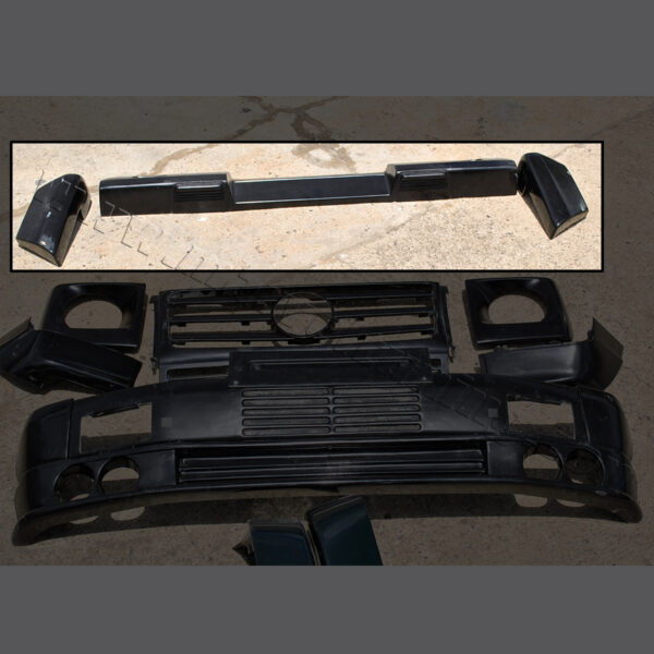 Задна тунинг броня + рогчета за Mercedes G-class №100409 - Image 1