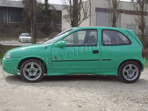Тунинг прагове за Opel Corsa B №120707 - Image 3