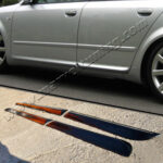 Side Skirts Spoiler  B:ades Door Spoilers S-line LOOK AUDI A4 B6 #010636
