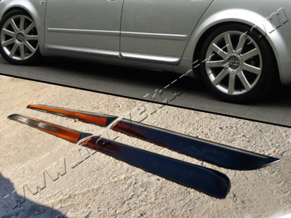 Side Skirts Spoiler  B:ades Door Spoilers S-line LOOK AUDI A4 B6 #010636 - Image 2