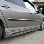 Side Skirts Peugeot 407 #130401