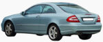 Задна тунинг броня тип AMG за Mercedes CLK C209 №101113 - Image 2