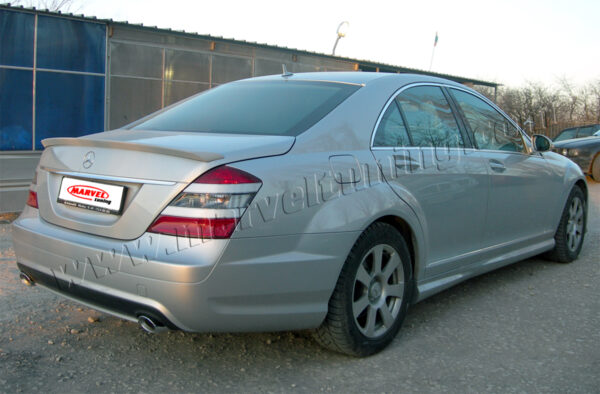Задна тунинг броня тип AMG за Mercedes S-class W221 №101703 - Image 2