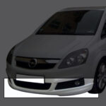 Front Bumper Spoiler Opel Zafira B (pre-facelift)  #121503
