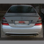 Задна тунинг броня тип AMG за Mercedes S-class W221 №101703