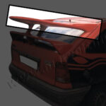 Спойлер заден капак горно за Opel Kadett №120109